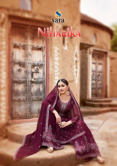 Niharika By Sara Trendz Designer Eid Special Salwar Kameez Collection